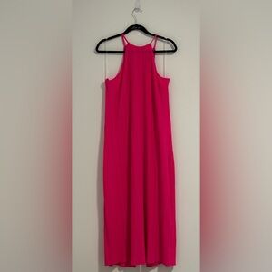 A New Day Elegant Pink Sleeveless Dress